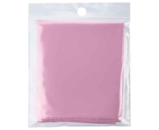 Дождевик-плащ CloudTime, розовый, Цвет: розовый, Размер: 105х85 см, изображение 4