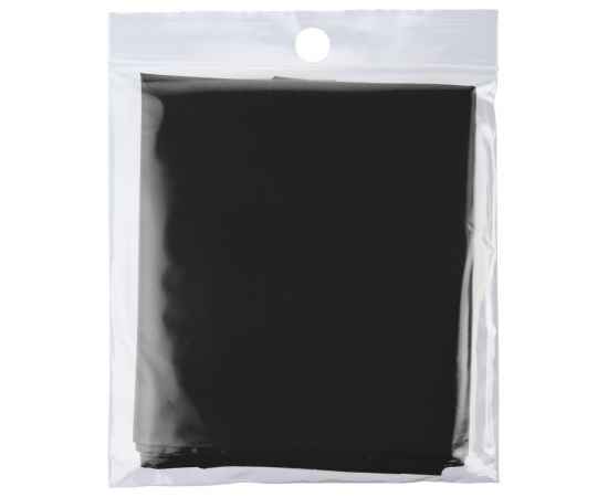 Дождевик-плащ CloudTime, черный, Цвет: черный, Размер: 105х85 см, изображение 4
