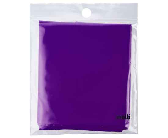 Дождевик-плащ CloudTime, фиолетовый, Цвет: фиолетовый, Размер: 105х85 см, изображение 5
