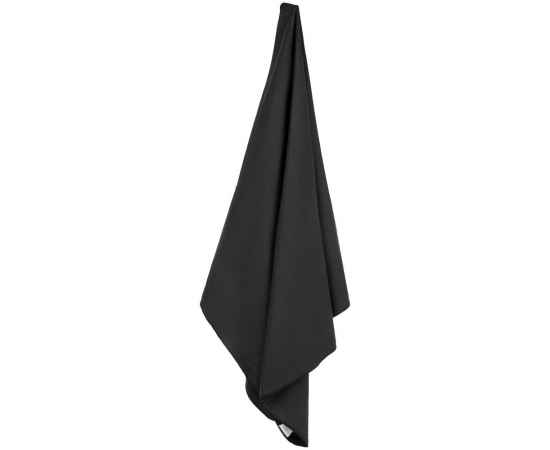 Спортивное полотенце Vigo Small, черное, Цвет: черный, Размер: полотенце: 50x80 с, изображение 2