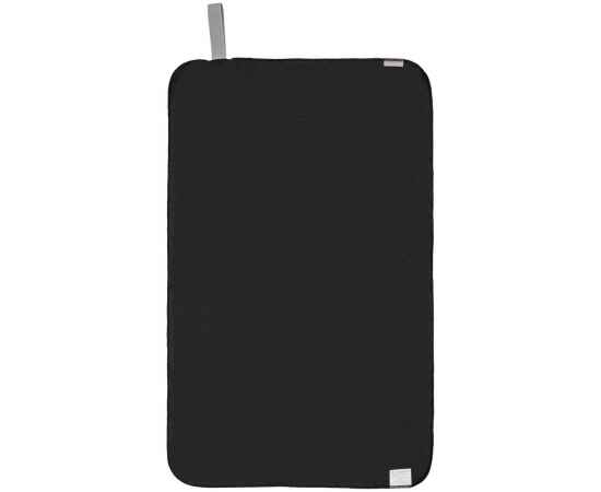 Спортивное полотенце Vigo Small, черное, Цвет: черный, Размер: полотенце: 50x80 с, изображение 3
