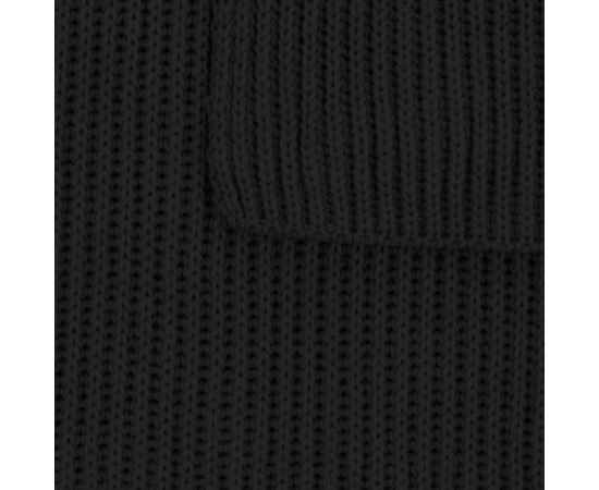 Шарф Life Explorer, черный, Цвет: черный, Размер: 25х180 см, изображение 2