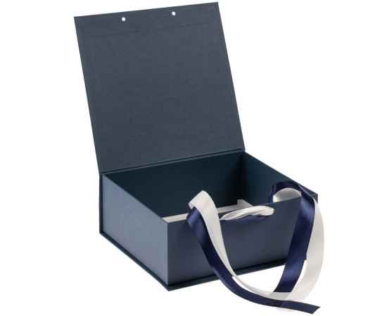 Коробка на лентах Tie Up, малая, синяя, Цвет: синий, Размер: 23, изображение 2