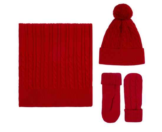 Шапка Heat Trick, красная, Цвет: красный, Размер: 56-58, изображение 4