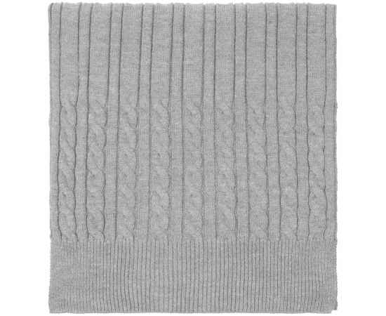 Шарф Heat Trick, светло-серый меланж, Цвет: серый меланж, Размер: 32х190 см, изображение 2