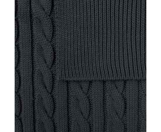 Шарф Heat Trick, черный меланж, Цвет: черный, Размер: 32х190 см, изображение 3