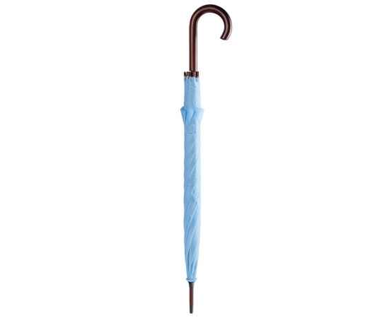 Зонт-трость Standard, голубой, Цвет: голубой, Размер: длина 90 см, изображение 3