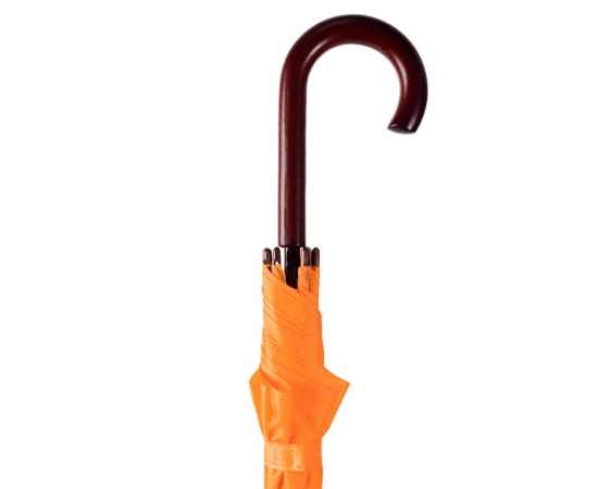 Зонт-трость Standard, оранжевый, Цвет: оранжевый, Размер: длина 90 см, изображение 4