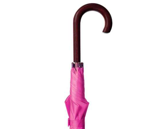 Зонт-трость Standard, ярко-розовый (фуксия), Цвет: ярко-розовый, Размер: длина 90 см, изображение 4