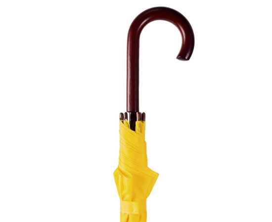 Зонт-трость Standard, желтый, Цвет: желтый, Размер: длина 90 см, изображение 4