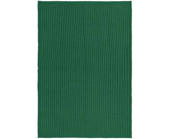 Плед Remit, темно-зеленый, Цвет: темно-зеленый, Размер: 110х170 с, изображение 4