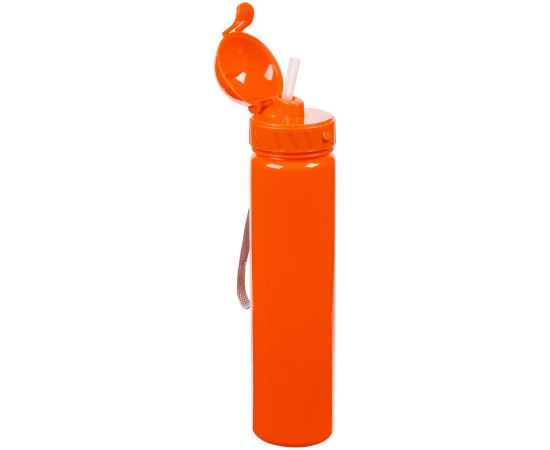 Бутылка для воды Barley, оранжевая, Цвет: оранжевый, Объем: 500, Размер: диаметр 5, изображение 4
