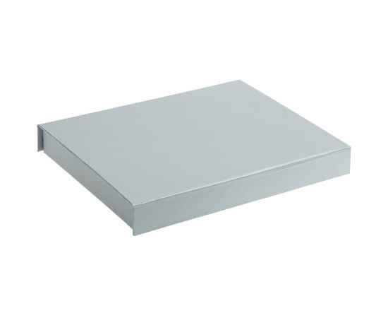 Коробка Memo Pad для блокнота, флешки и ручки, серебристая, Цвет: серебристый, Размер: 21, изображение 3