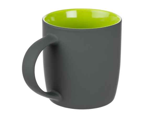 Кружка Surprise Touch c покрытием софт-тач, зеленое яблоко, Цвет: зеленое яблоко, Объем: 300, Размер: диаметр 8, изображение 2