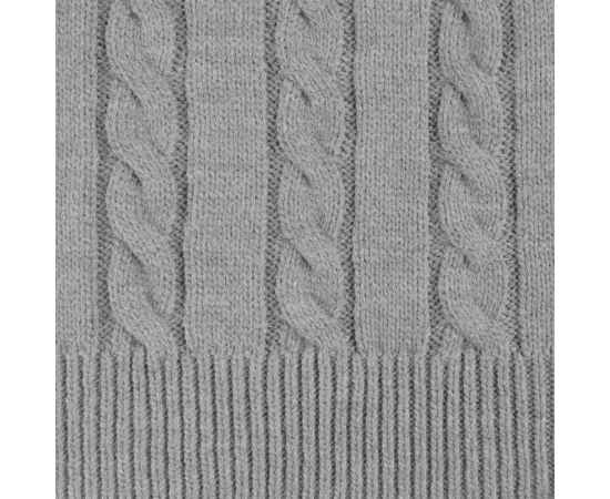 Плед Heat Trick, светло-серый меланж, Цвет: серый, серый меланж, Размер: 115х170 с, изображение 3