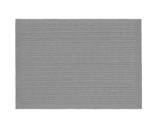 Плед Heat Trick, светло-серый меланж, Цвет: серый, серый меланж, Размер: 115х170 с, изображение 4