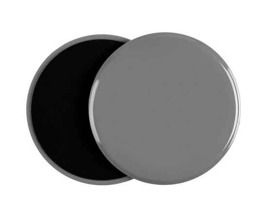 Набор фитнес-дисков Gliss, серый, Цвет: серый, изображение 2