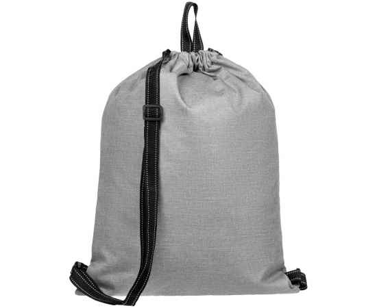 Рюкзак-мешок Melango, серый, Цвет: серый, изображение 2