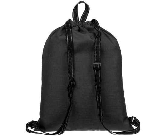 Рюкзак-мешок Melango, черный, Цвет: черный, изображение 3