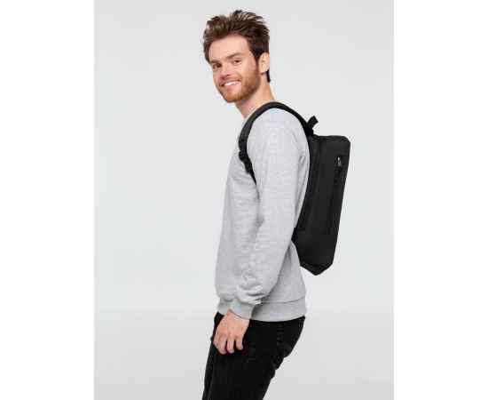 Рюкзак Normcore, черный, Цвет: черный, Объем: 13, Размер: 27х40х12 см, изображение 6