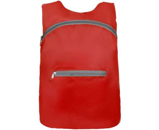 Складной рюкзак Barcelona, красный, Цвет: красный, Размер: в сложенном виде: 17x9, изображение 2