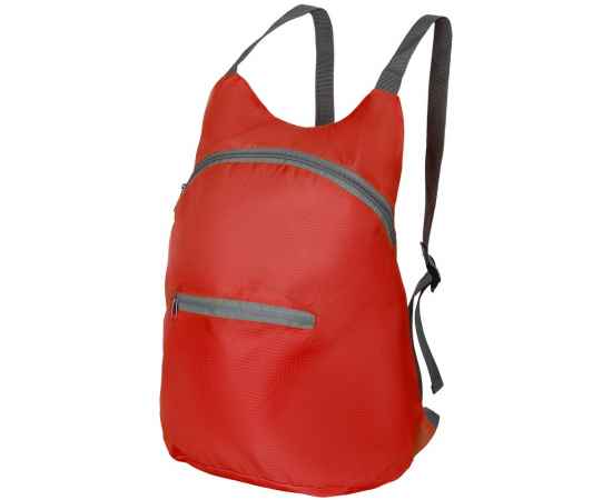 Складной рюкзак Barcelona, красный, Цвет: красный, Размер: в сложенном виде: 17x9, изображение 3
