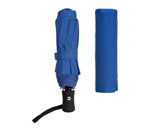 Зонт складной Monsoon, ярко-синий, Цвет: синий, Размер: длина 55 см, изображение 4
