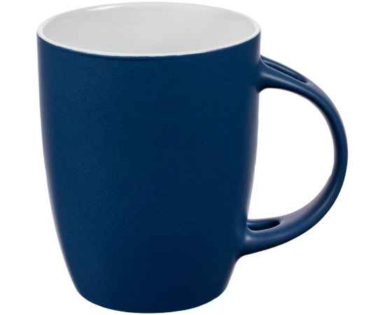 Кружка с ложкой Cheer Up, ver.2, синяя, Цвет: синий, Объем: 300, Размер: диаметр 8 см, изображение 2