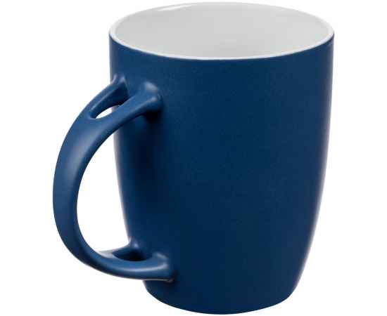 Кружка с ложкой Cheer Up, ver.2, синяя, Цвет: синий, Объем: 300, Размер: диаметр 8 см, изображение 3