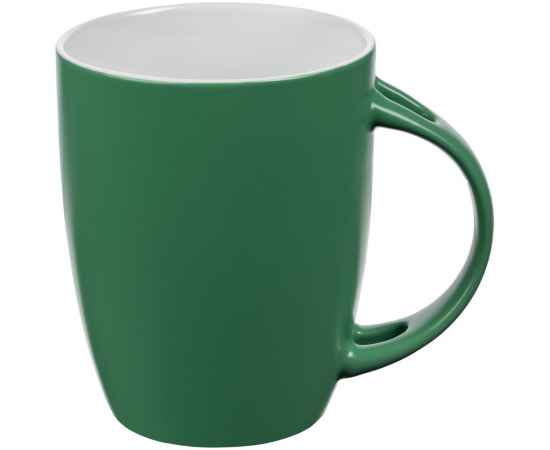 Кружка с ложкой Cheer Up, ver.2, зеленая, Цвет: зеленый, Объем: 300, Размер: диаметр 8 см, изображение 2