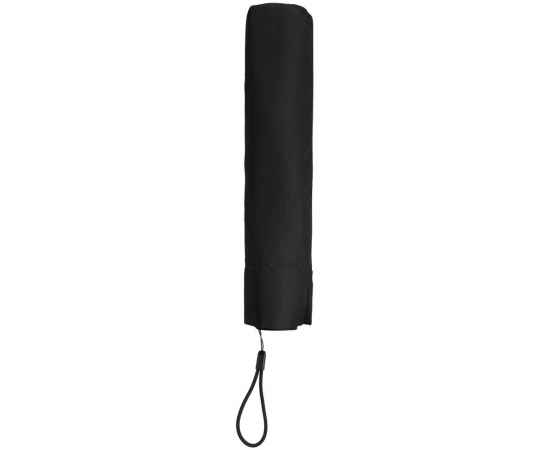 Зонт складной Luft Trek, черный, Цвет: черный, Размер: длина 49 см, изображение 5