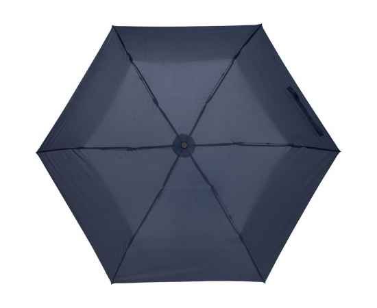 Зонт складной Luft Trek, темно-синий, Цвет: темно-синий, Размер: длина 49 см, изображение 3