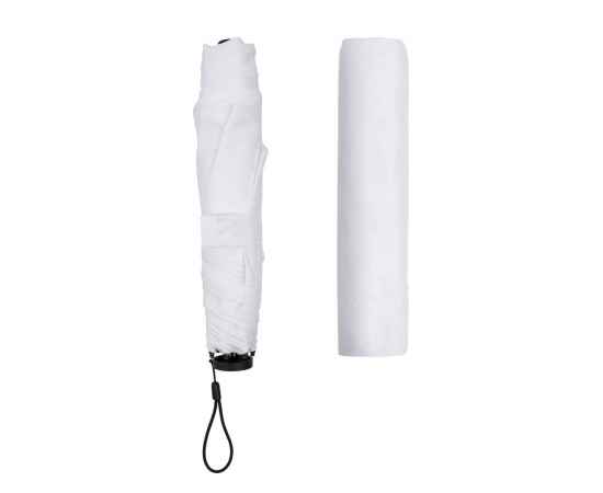 Зонт складной Luft Trek, белый, Цвет: белый, Размер: длина 49 см, изображение 6