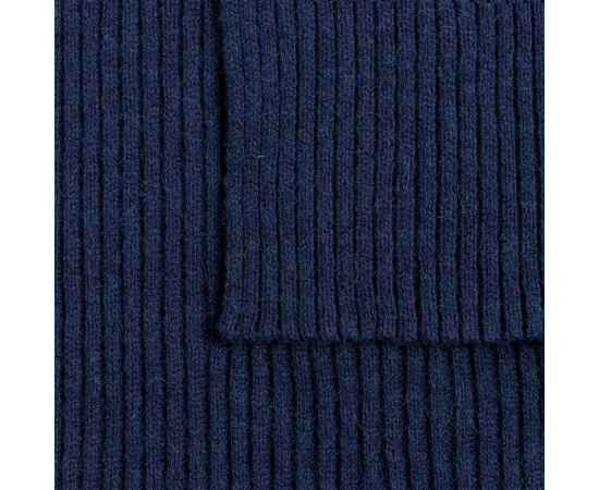 Шарф Alpine, синий, Цвет: синий, Размер: 40х195 см, изображение 4