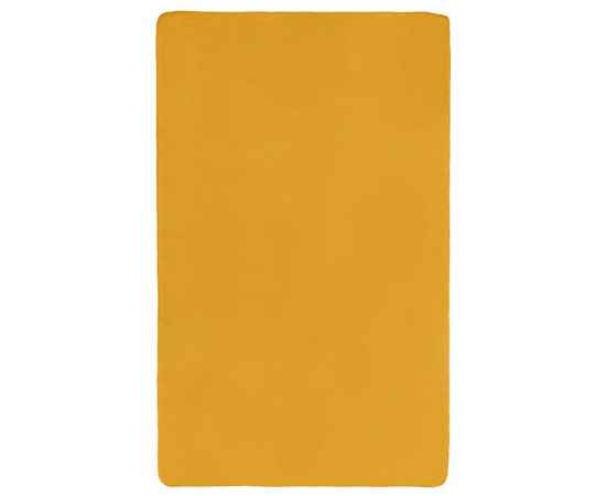 Флисовый плед Warm&Peace, желтый, Цвет: желтый, Размер: 100х140 см, изображение 2