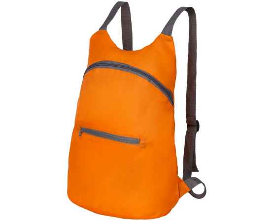 Складной рюкзак Barcelona, оранжевый, Цвет: оранжевый, Размер: в сложенном виде: 17x9, изображение 3