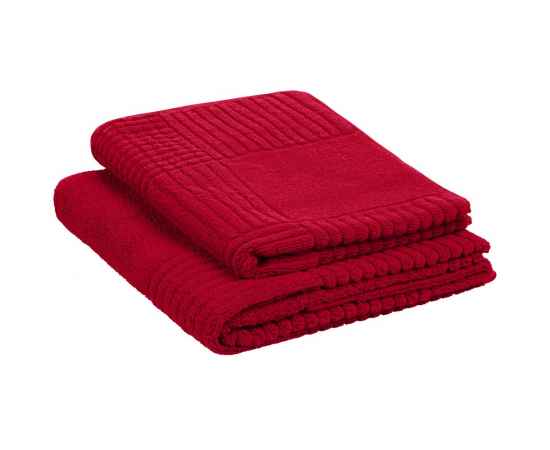 Полотенце Farbe, среднее, бордовое, Цвет: красный, Размер: 50х100 см, изображение 6