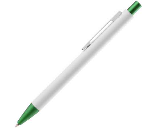 Ручка шариковая Chromatic White, белая с зеленым, Размер: 14, изображение 2