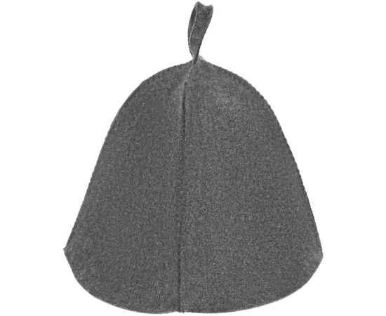 Набор для бани «Парилка», серый, Цвет: серый, Размер: шапка: клин 18х24 см, изображение 2
