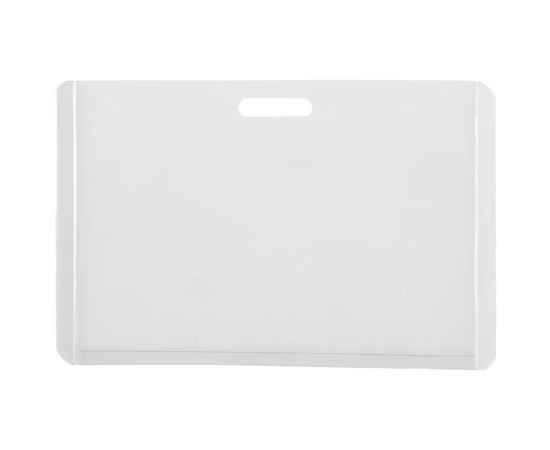 Карман для бейджа с лентой Indicate, белый, Цвет: белый, Размер: карман для бейджа: 10х6, изображение 3