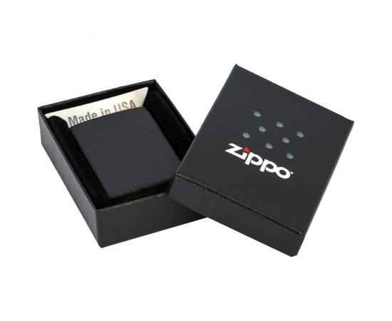 Зажигалка Zippo Classic Matte, матовая черная, Цвет: черный, Размер: 3, изображение 3