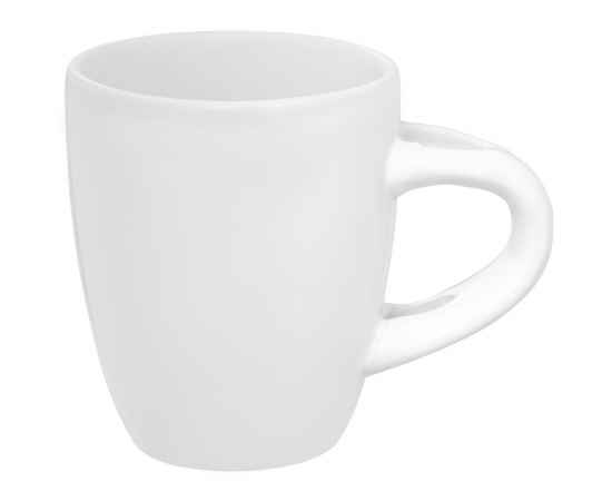 Кофейная кружка Pairy с ложкой, белая, Цвет: белый, Объем: 100, Размер: кружка: диаметр 5, изображение 3