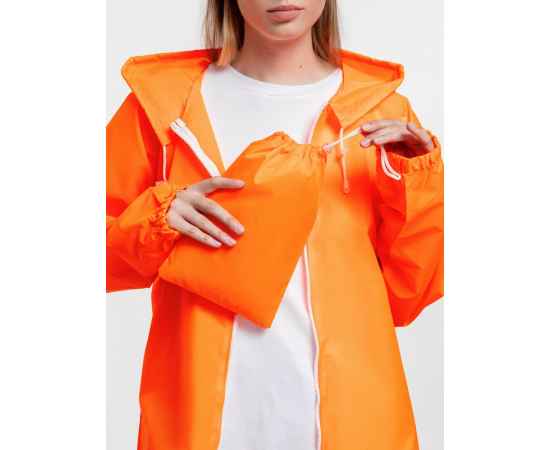 Дождевик Rainman Zip оранжевый неон, размер S, Цвет: оранжевый, Размер: S, изображение 12