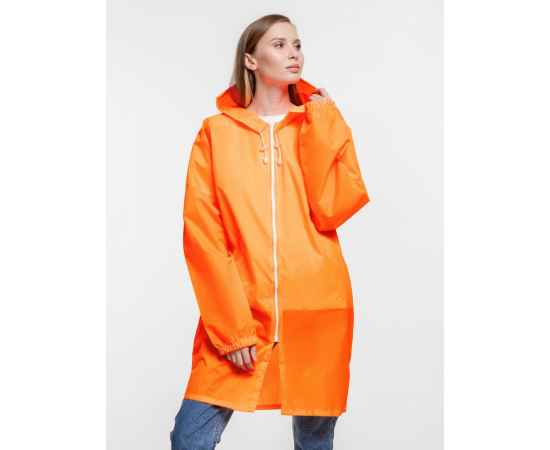 Дождевик Rainman Zip оранжевый неон, размер S, Цвет: оранжевый, Размер: S, изображение 9