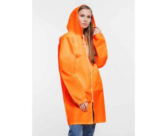 Дождевик Rainman Zip оранжевый неон, размер S, Цвет: оранжевый, Размер: S, изображение 10
