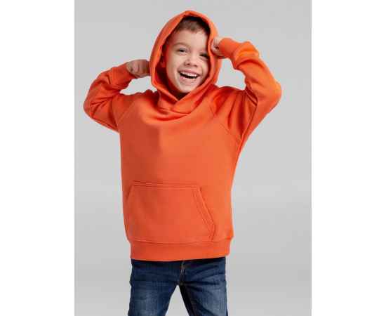 Толстовка детская Stellar Kids, оранжевая, на рост 96-104 см (4 года), Цвет: оранжевый, Размер: 4 года (96-104 см), изображение 4