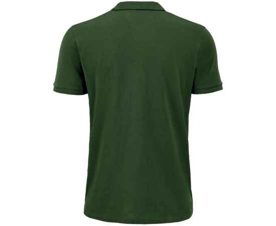 Рубашка поло мужская Planet Men, темно-зеленая G_035662643XL, Цвет: зеленый, Размер: 3XL, изображение 2