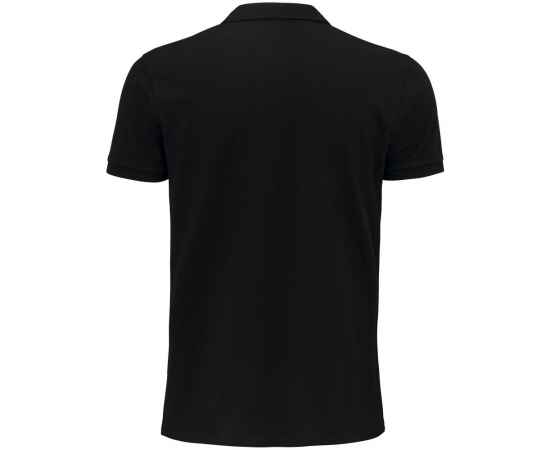 Рубашка поло мужская Planet Men, черная G_03566312S, Цвет: черный, Размер: S, изображение 2