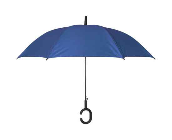 Зонт-трость Charme, синий, Цвет: синий, Размер: диаметр купола 101 см, изображение 3