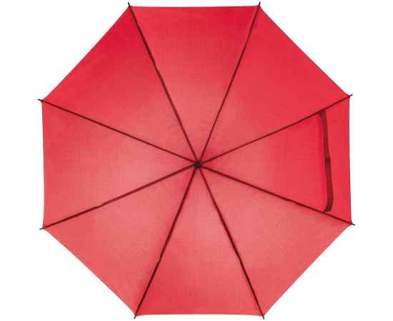 Зонт-трость Lido, красный, Цвет: красный, Размер: диаметр купола 104 см, изображение 2